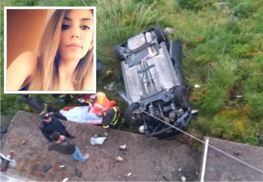 L’ auto sfonda il guardrail e precipita giù dal viadotto : Marika 29 anni,muore di ritorno da una giornata di lavoro
