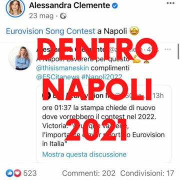 Napoli non manda la mail per l’Eurovision: la prima promessa fallita della Clemente. “Dentro Napoli 2021” 2 puntata