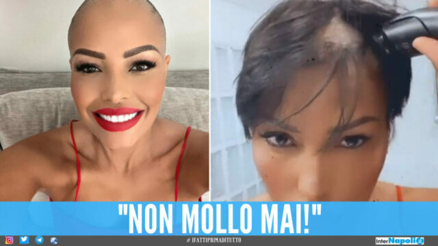 Carolina Marconi, l’ex gieffina ha il cancro e si rasa i capelli a zero da sola: ” Non ne potevo piu”