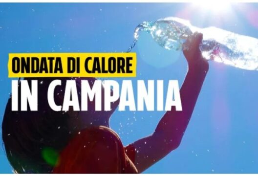La Campania nella morsa del caldo : anticiclone africano fino al 31 luglio. È allerta previsti 45 gradi.