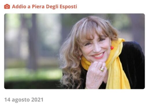 Addio a Piera Degli Esposti, grande protagonista del teatro e del cinema italiano
