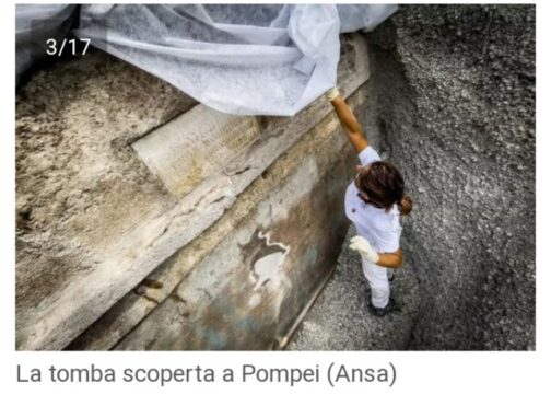 Scavi Pompei: scoperta tomba con corpo mummificato. Mistero: perché è eccezionale