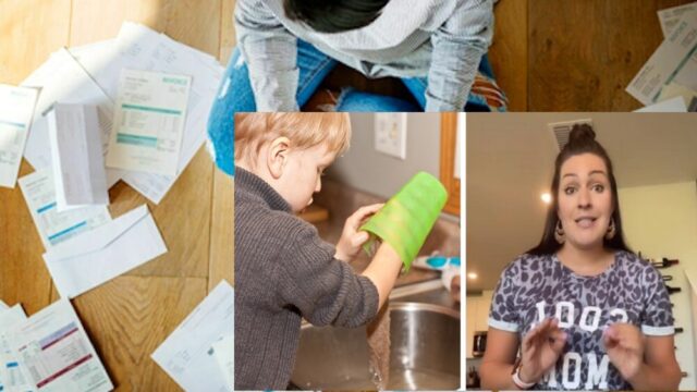 “Mio figlio di 7 anni fa i lavori domestici e mi aiuta a pagare le bollette”: madre insultata sul web