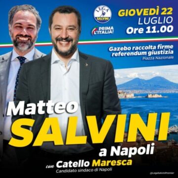 La brutta fine di Maresca e Salvini: senza liste e comitato elettorale ring di combattimento