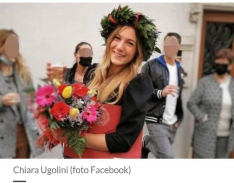 Omicidio di Chiara Ugolini, nella bocca della 27enne uccisa dal vicino uno straccio imbevuto di candeggina.Oscuro il movente