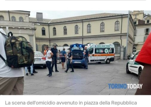 Ultim’ora: Omicidio choc tra la folla  a Torino Centro, uomo ucciso a coltellate