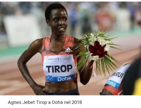 Accoltellata a morte a 25 anni l’atleta keniana Agnes Tirop. Sospetti sul marito