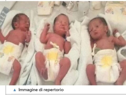 “Nutriti dalla stessa placenta, evento eccezionale” : la storia dei tre gemellini nati in clinica ad Avellino