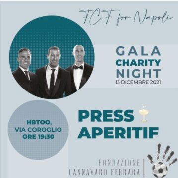 FCF Fondazione Cannavaro Ferrara Galà Charity Night