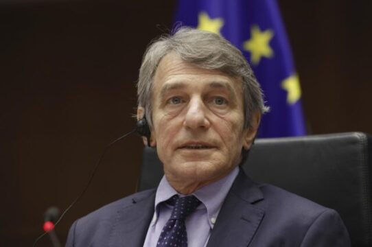 Morto il presidente del Parlamento europeo David Sassoli