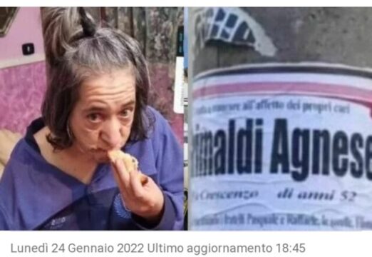 È morta Agnese Grimaldi, la donna dichiarata deceduta cinque giorni  fa per sbaglio: complicazioni da Covid