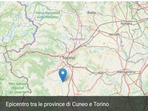 Intensa scossa di terremoto a Torino