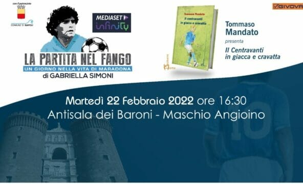Maradona, la partita nel fango ed il centravanti in giacca e cravatta si presentano a Napoli