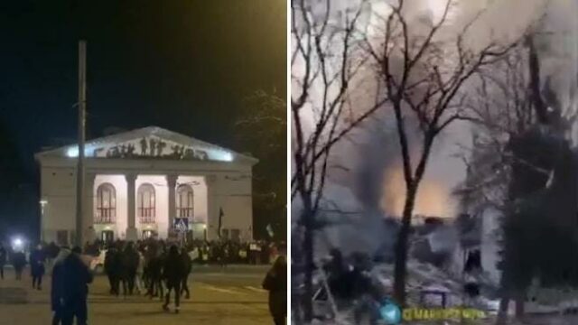 Guerra Ucraina, Biden: “Putin è un criminale di guerra”.  Bombe su diverse città a Mariupol colpito un  teatro: “Morti e donne incinte sotto le macerie”