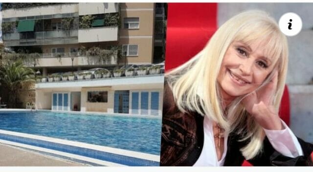Raffaella Carrà : in vendita lo spettacolare l’appartamento da 420 mq con piscina e campi da tennis