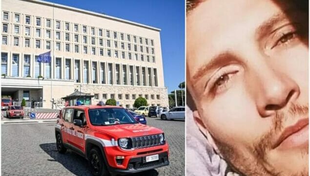 La tragedia di Fabio Palotti : l’operaio cade nel vano ascensore della Farnesina e muore. Aveva 39 anni, lascia una bimba