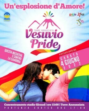 Al Vesuvio Pride di Torre Annunziata in scena “Un’esplosione d’Amore”