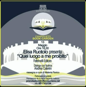 Elisa Ruotolo presenta “Quel luogo a me proibito” a Villa Campolieto