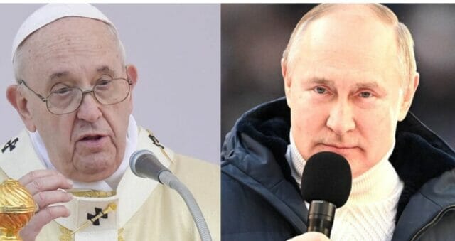 Papa Francesco: «Putin non si ferma, voglio andare in Russia per incontrarlo»