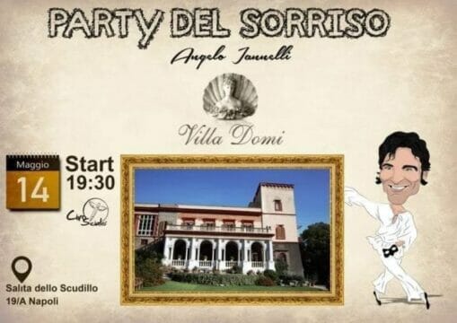 A Napoli torna il ” Party Del Sorriso” a Villa Domi