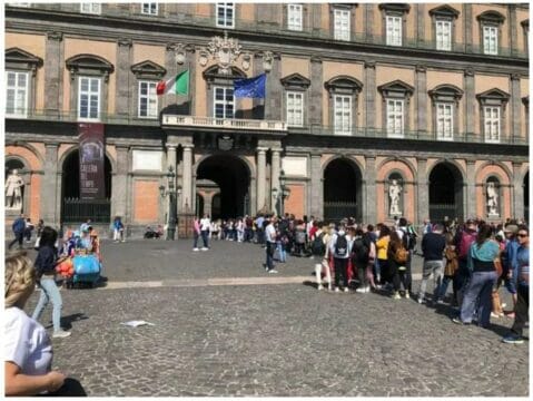 Palazzo Reale Di Napoli è il terzo sito più visitato d’Italia il 1° maggio