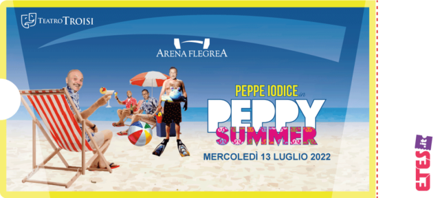 Lo show comico Peppy Night Summer all’Arena Flegrea: allegria, comicità e musica