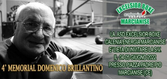 E’ tutto pronto per il  “4° Memorial Domenico Brillantino”