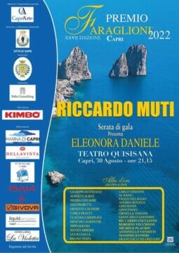 Si alza il sipario sul Premio Faraglioni a Capri