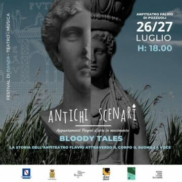 All’Anfiteatro Flavio di Pozzuoli va di scena “Bloody Tales” tra danza, musica e teatro