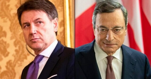 Ultim’ora: Conte si arrende:”la decisione spetta a Draghi, noi leali”.