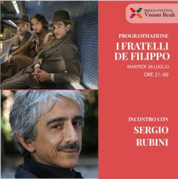 Al “Reggia Festival- Visioni Reali” ancora tanti ospiti illustri: Sergio Rubini con gli attori protagonisti e Maurizio Gemma
