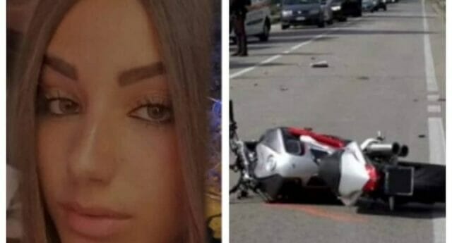 Elisa Caressa muore a 14 anni sulla moto guidata dal fidanzato :  travolta da un’auto dopo la caduta