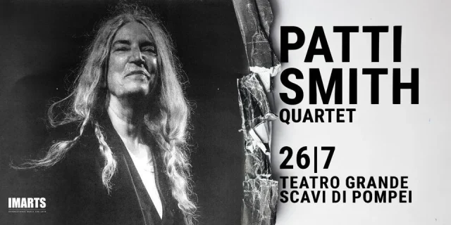 La grande musica risuona tra le rovine del Teatro Grande di Pompei: apre Patti Smith