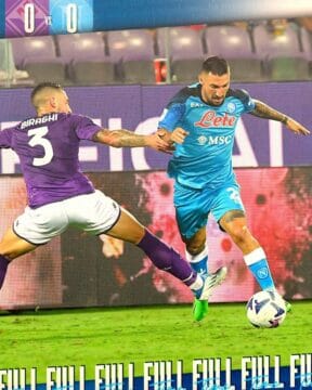 Fiorentina-Napoli non va oltre lo 0-0:gara combattuta ma a reti inviolate