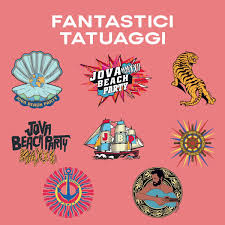 L’official sponsor Alfaparf Milano presente al Jova Beach Party di Castelvolturno: tattoo temporanei e ai Bahia band brasiliani