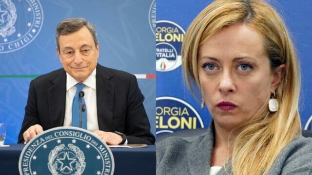 Meloni apre ai ministri di Draghi:La Lega trema!