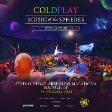 Nel tour 2023 la band britannica dei Coldplay annuncia altre due date in Italia