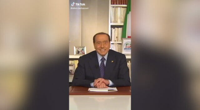 Silvio Berlusconi sbarca su Tik Tok:”Ciao ragazzi eccomi qua”