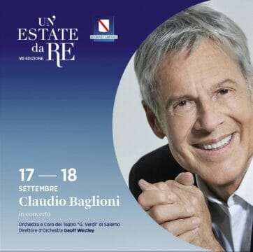 Gran finale de “Un’Estate da Re” con Claudio Baglioni