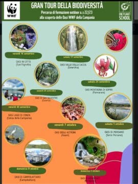 WWF Italia onlus in Campania: gran tour della Biodiversità
