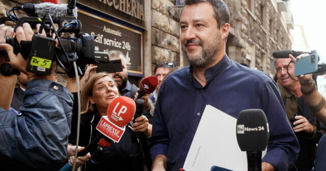 Salvini ribadisce alla stampa:”Avanti contro il caro bollette, flat tax e Quota41″