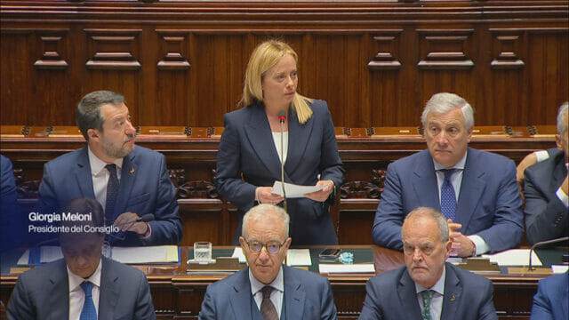 Ultim’ora,Meloni parla  alla Camera:”ringrazio il Presidente Mattarella per i consigli, sarà una grande responsabilità”