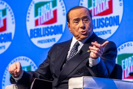 Silvio Berlusconi in un evento di FI:”Meritavo un ruolo istituzionale in questo governo”
