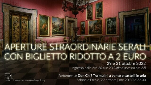 Due performance su Don Chisciotte al Palazzo Reale: “Un sabato da Re” e “Don Chi? Tra mulini a vento e castelli in aria”