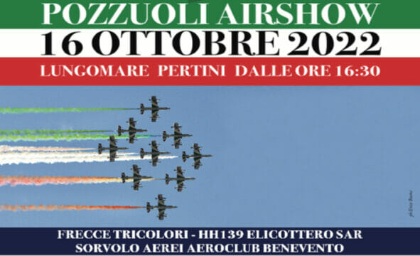 Pozzuoli Air Show: la magia delle frecce tricolori sul lungomare puteolano