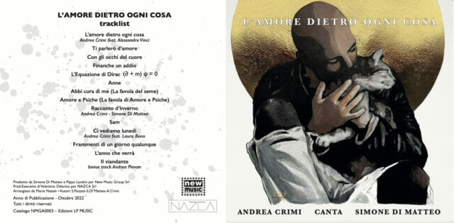 Esce il primo album di Simone Di Matteo: L’Amore Dietro Ogni Cosa – Andrea Crimi canta Simone Di Matteo