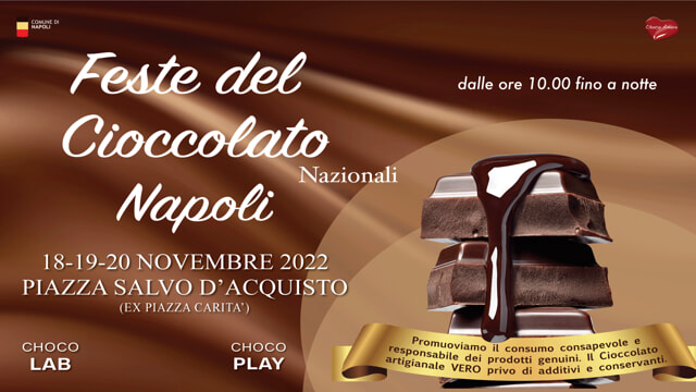 A Napoli ritorna la Festa del Cioccolato Artigianale