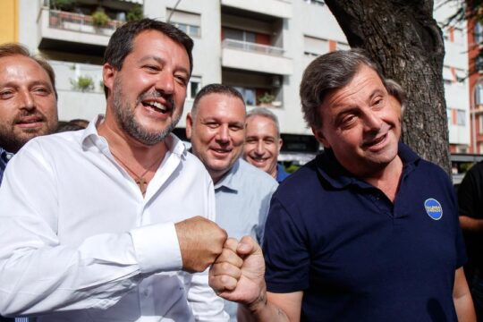 Botta e risposta tra Salvini e Calenda,il leader di Azione:«Il problema politico più rilevante per l’Italia è lui»