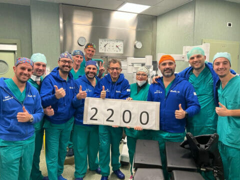 L’Urologia del Pascale festeggia 10 anni di chirurgia robotica con 2200 interventi