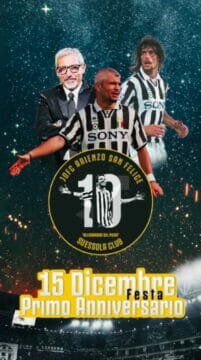 Il Club Juve Arienzo-San Felice JOFC festeggia il suo primo anno di vita: festa tra sport e solidarietà